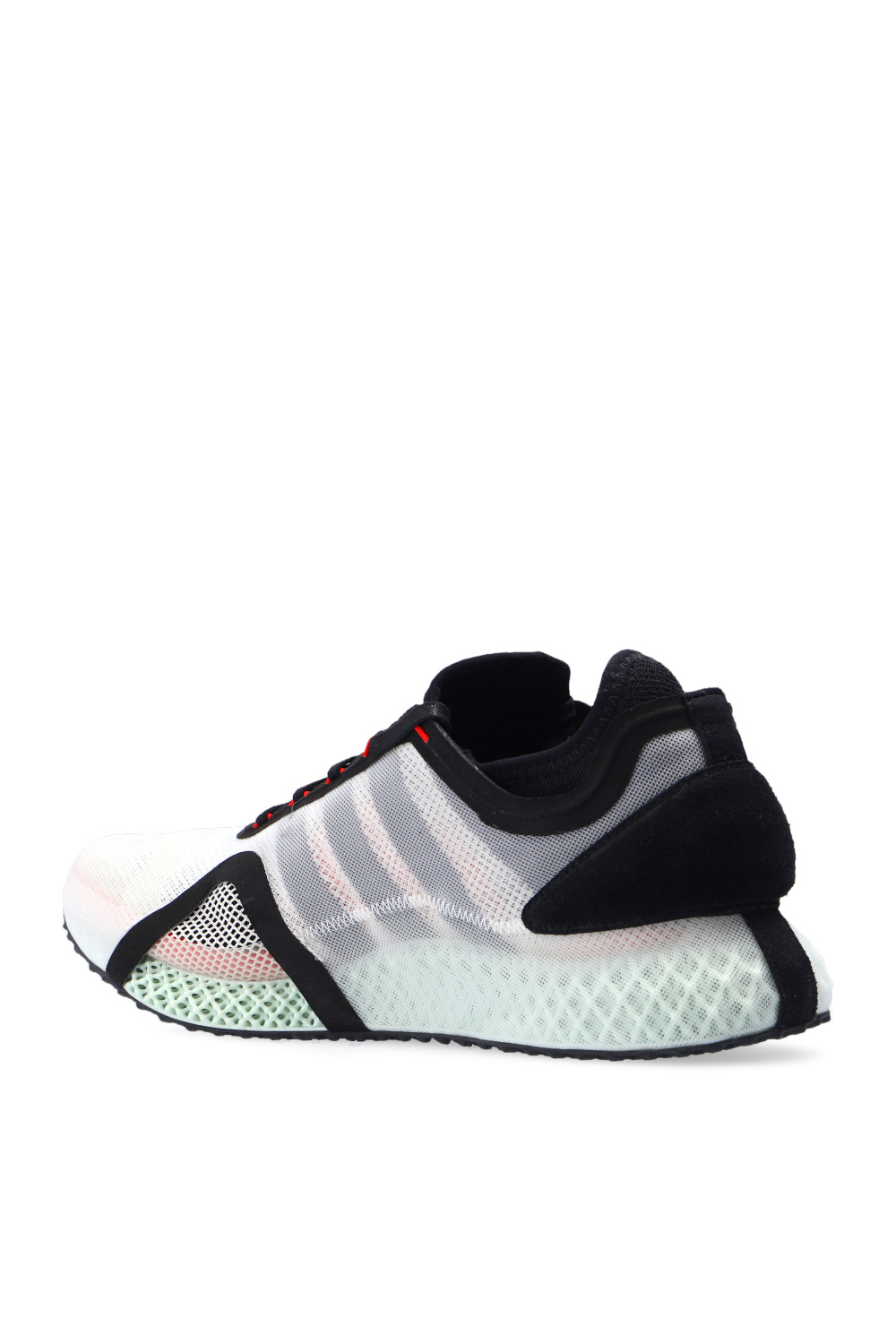 Black River Island vamp flat sandals in woven ‘Runner 4D IO’ sneakers